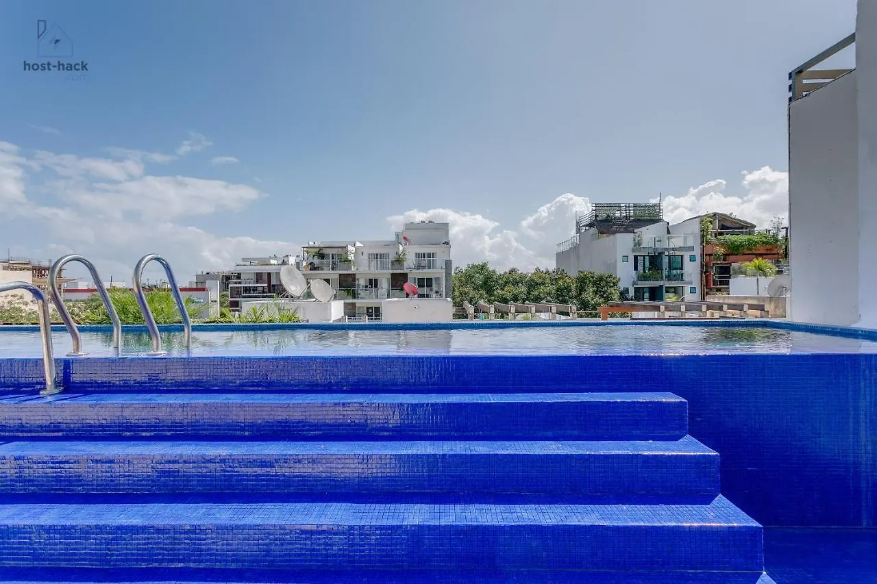 Apartment Aptartment With Patio, Rooftop & Pool Close To The Beach - Danzamar 2 Playa del Carmen Mexico