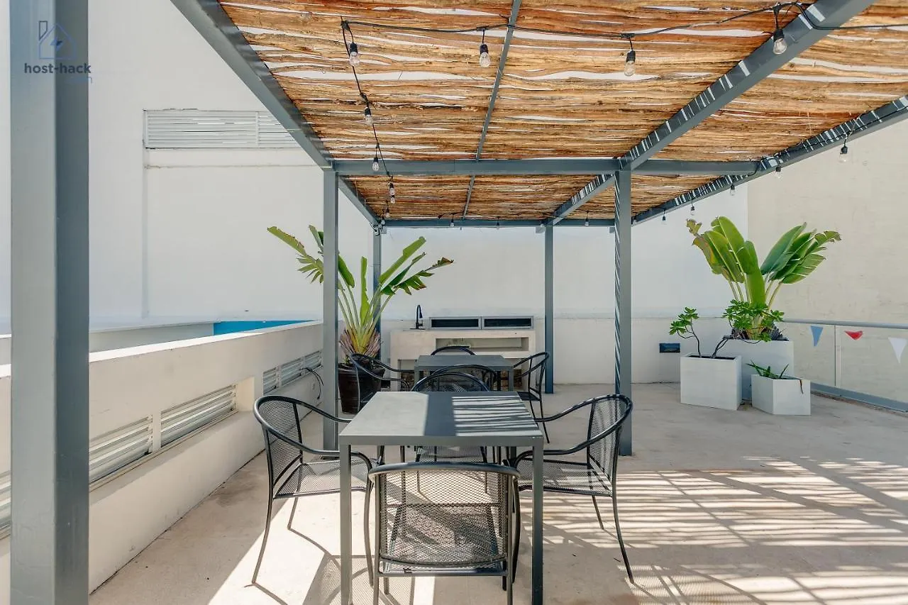 Apartment Aptartment With Patio, Rooftop & Pool Close To The Beach - Danzamar 2 Playa del Carmen