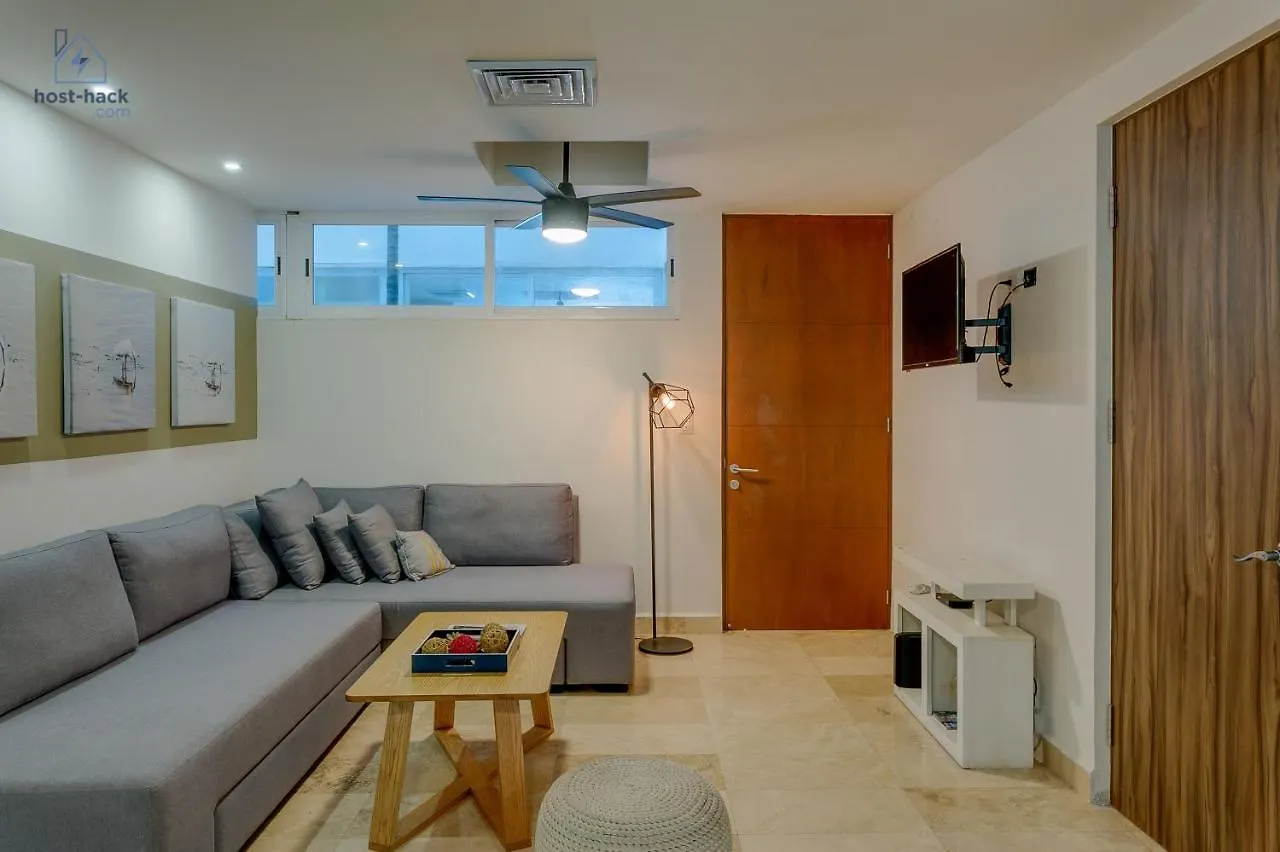 Aptartment With Patio, Rooftop & Pool Close To The Beach - Danzamar 2 Playa del Carmen Mexico
