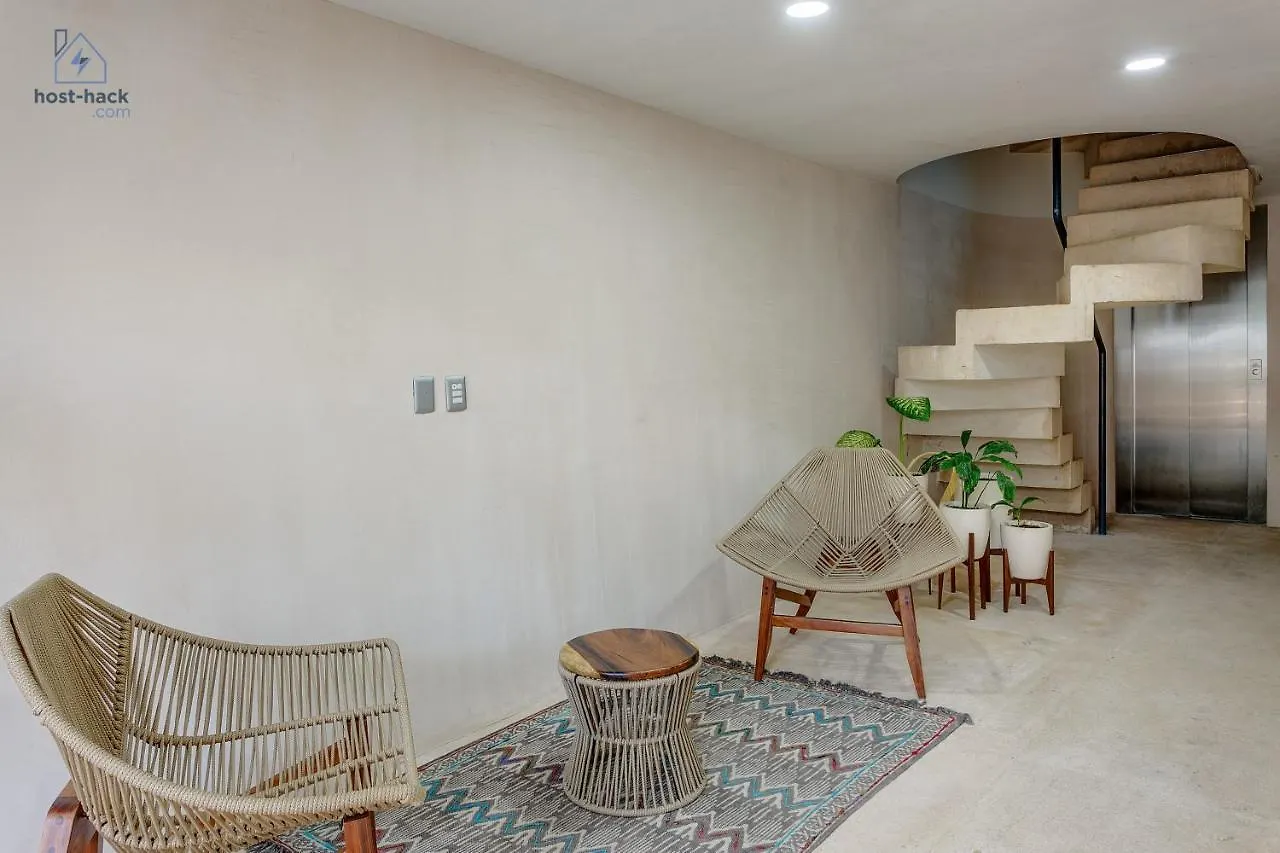Aptartment With Patio, Rooftop & Pool Close To The Beach - Danzamar 2 Playa del Carmen Mexico
